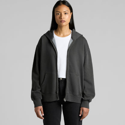 Womens Vintage Zip Up Hoodie