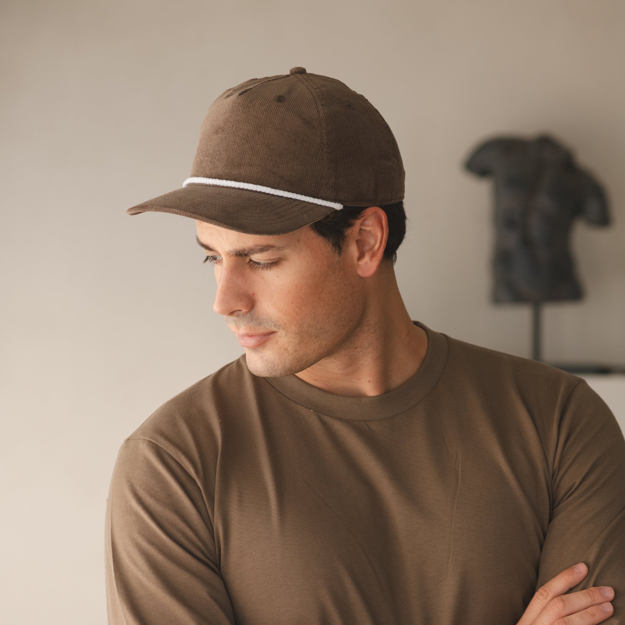 Corduroy Rope Hat