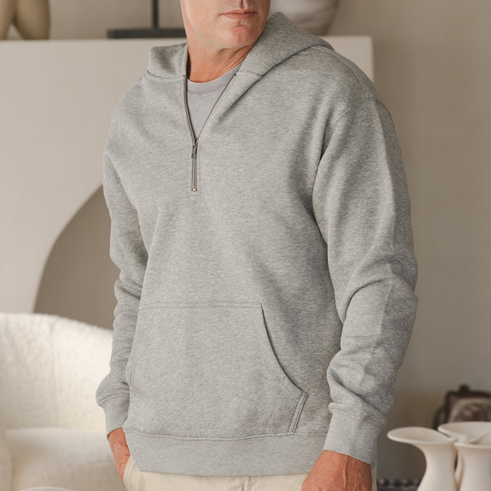 Half Zip Hoodie