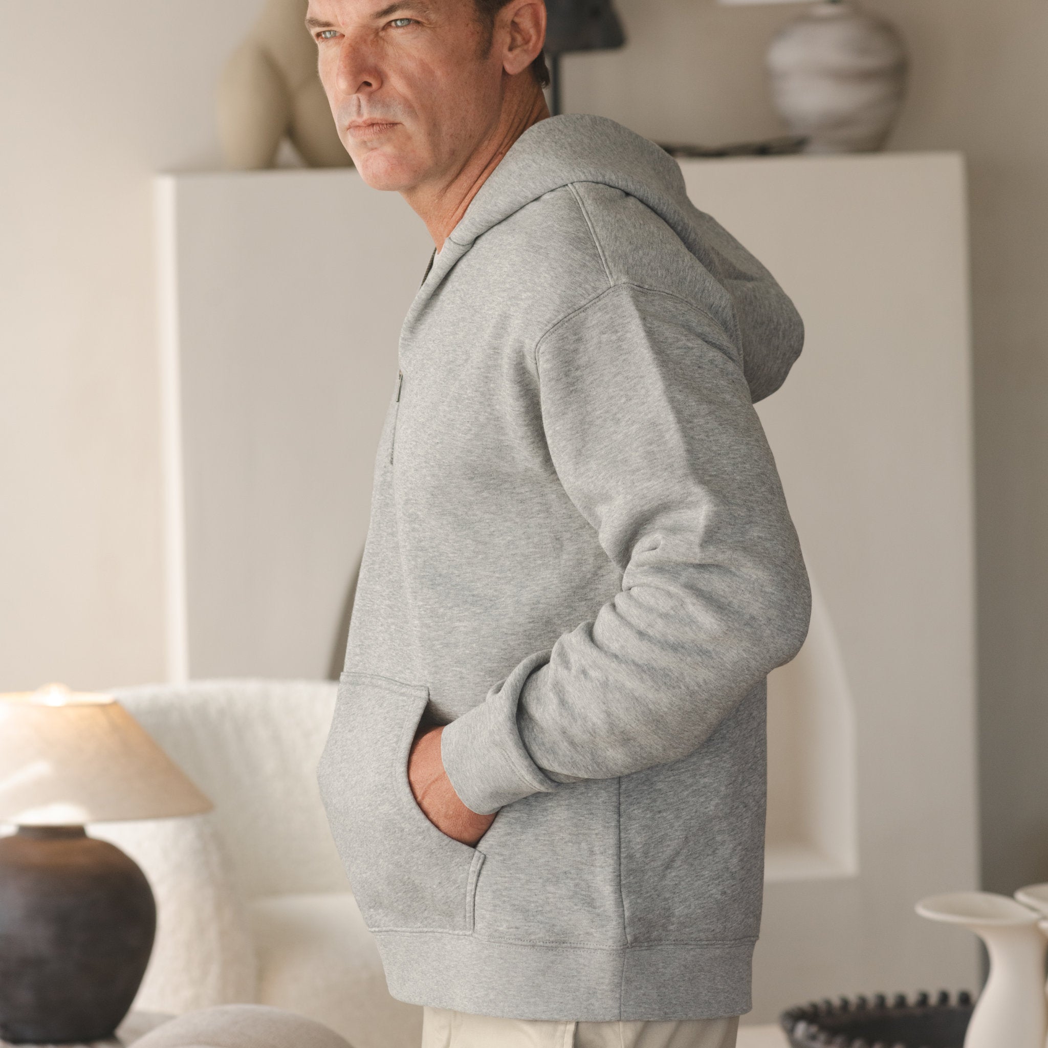 Half Zip Hoodie