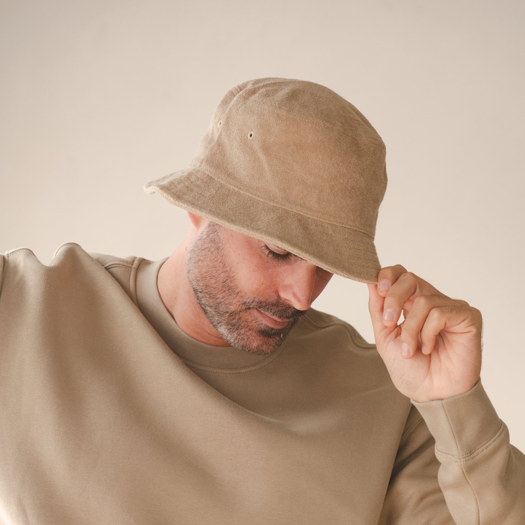 French Terry Bucket Hat