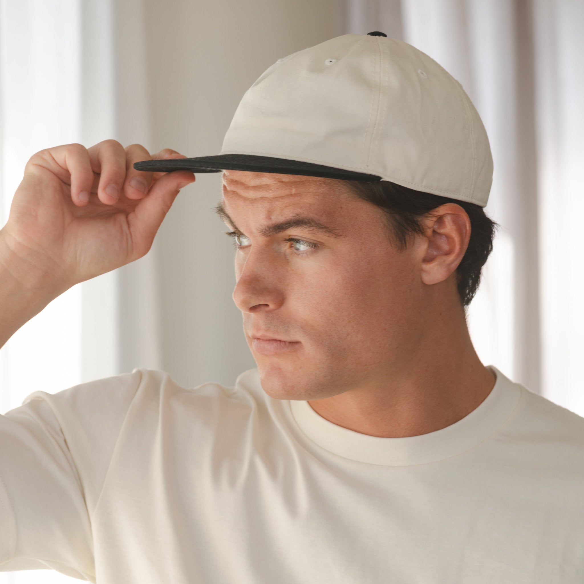 Two Tone 5 Panel Hat