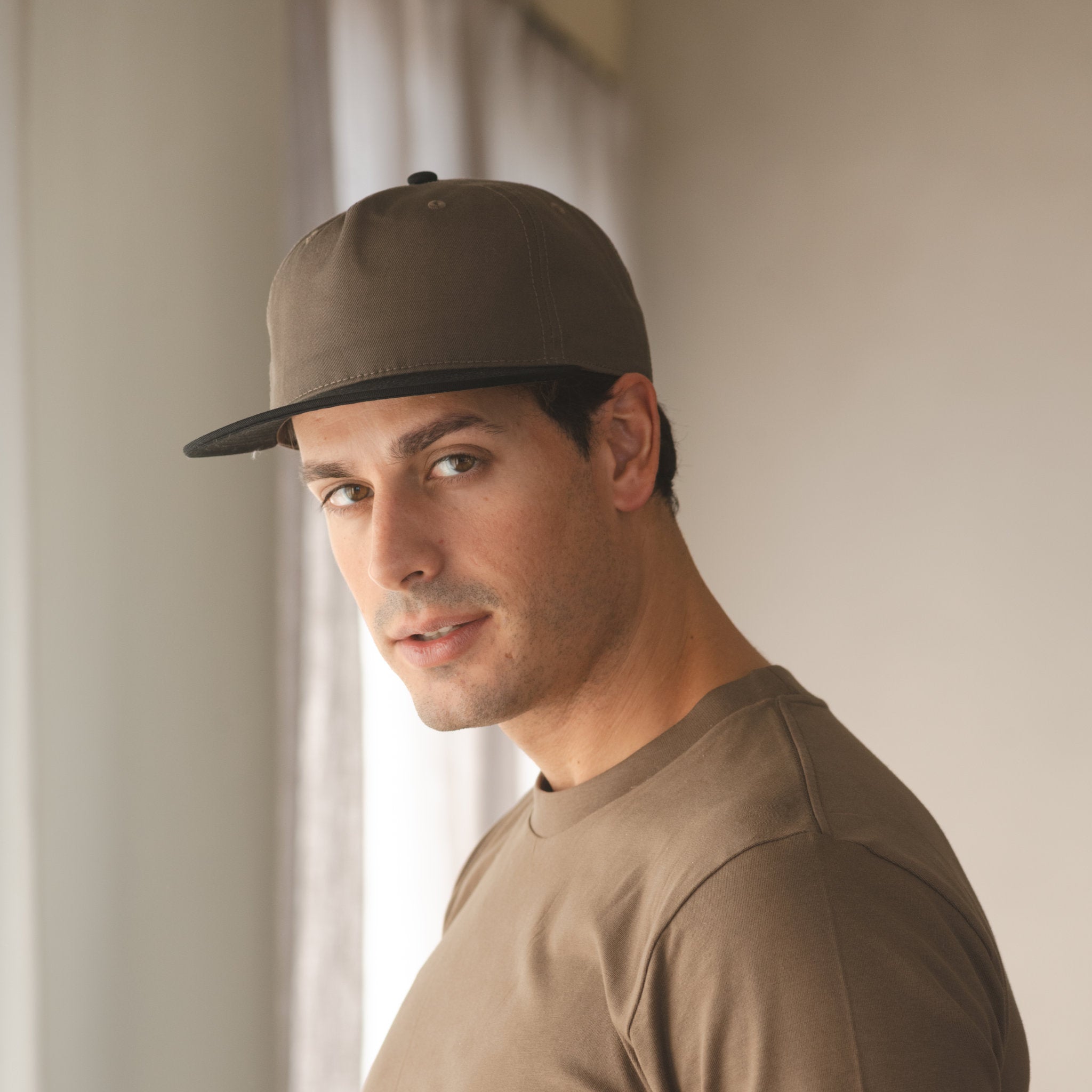 Two Tone 5 Panel Hat