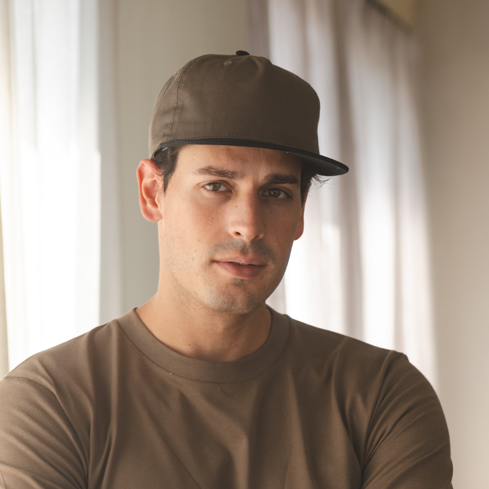 Two Tone 5 Panel Hat