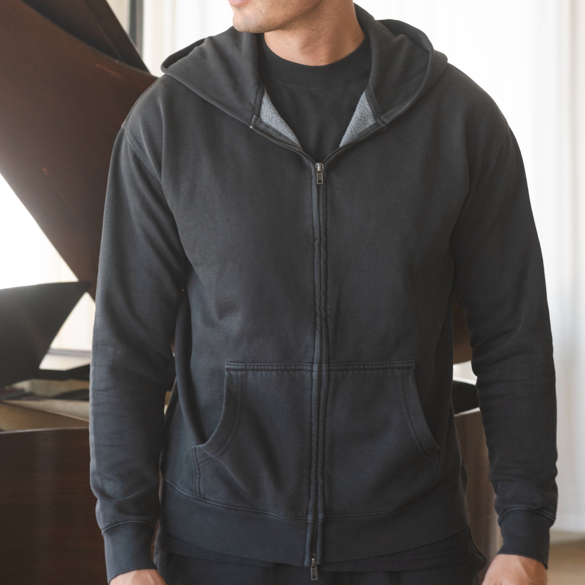 Vintage Zip Up Hoodie