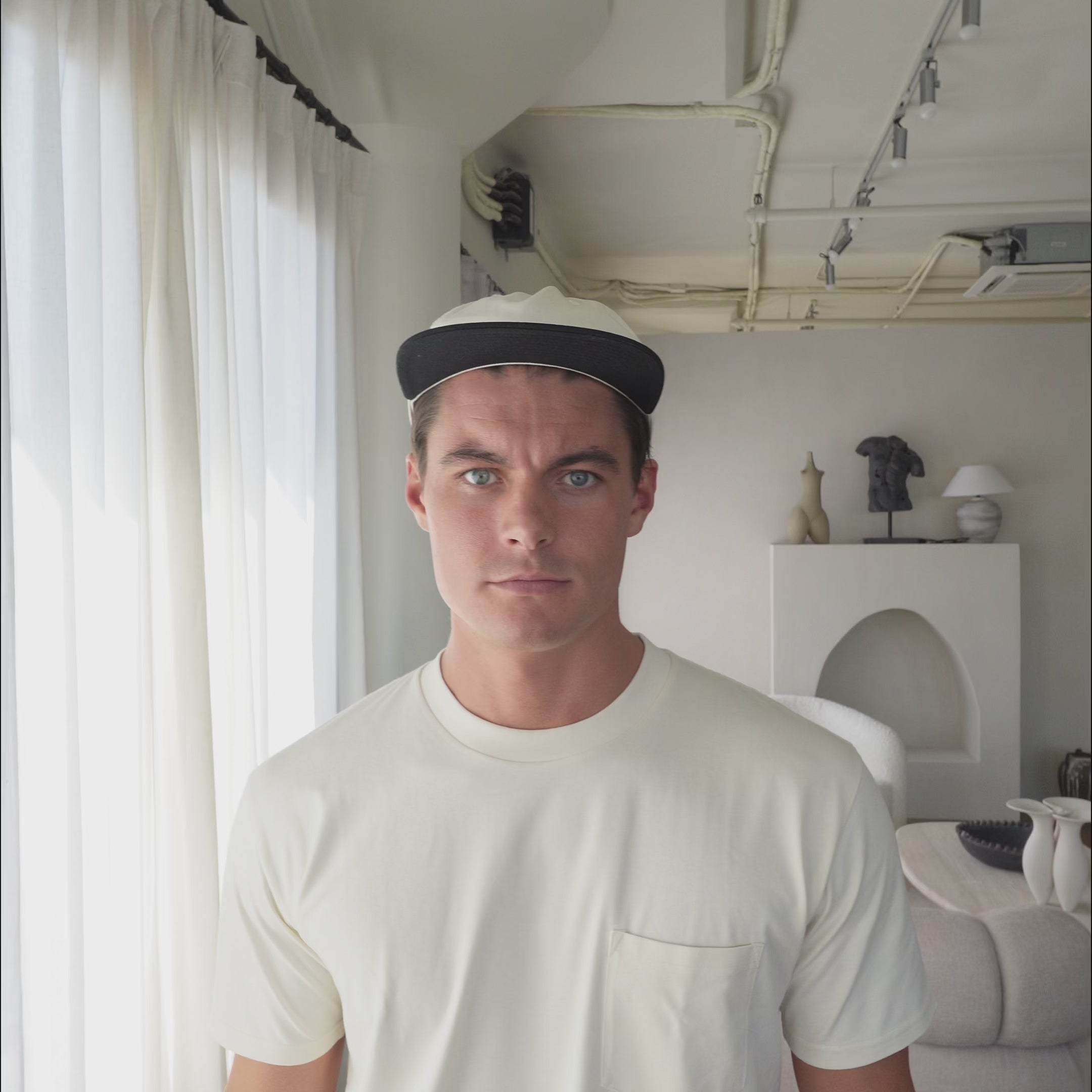 Two Tone 5 Panel Hat